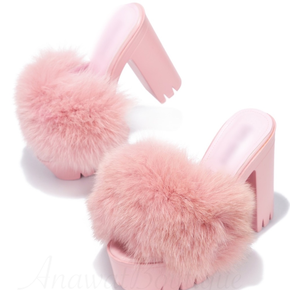 NALA GET WHAT I WANT CHUNK HEEL PLATFORM